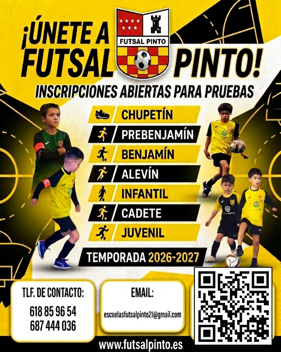 PRUEBAS DE ACCESO – TEMPORADA 2026/2027